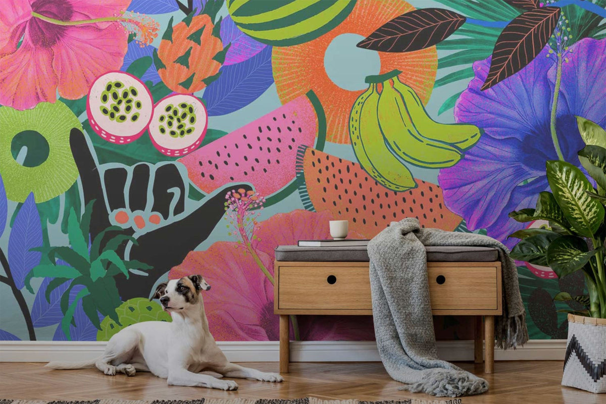 Multicolor Walls - Vibrant Wall Murals & Pattern Wallpaper - Eazywallz