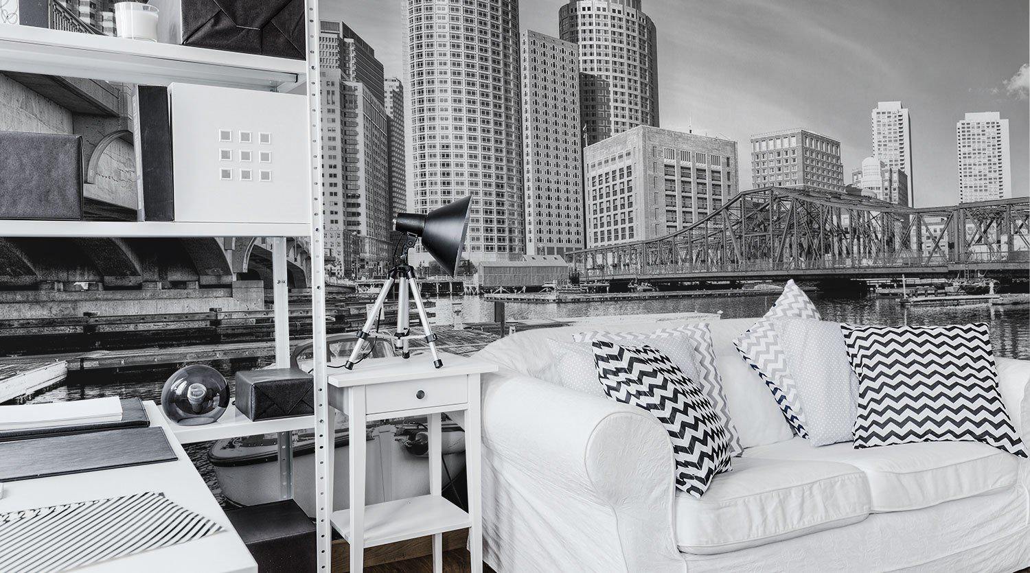 Black & White Wall Murals - Eazywallz