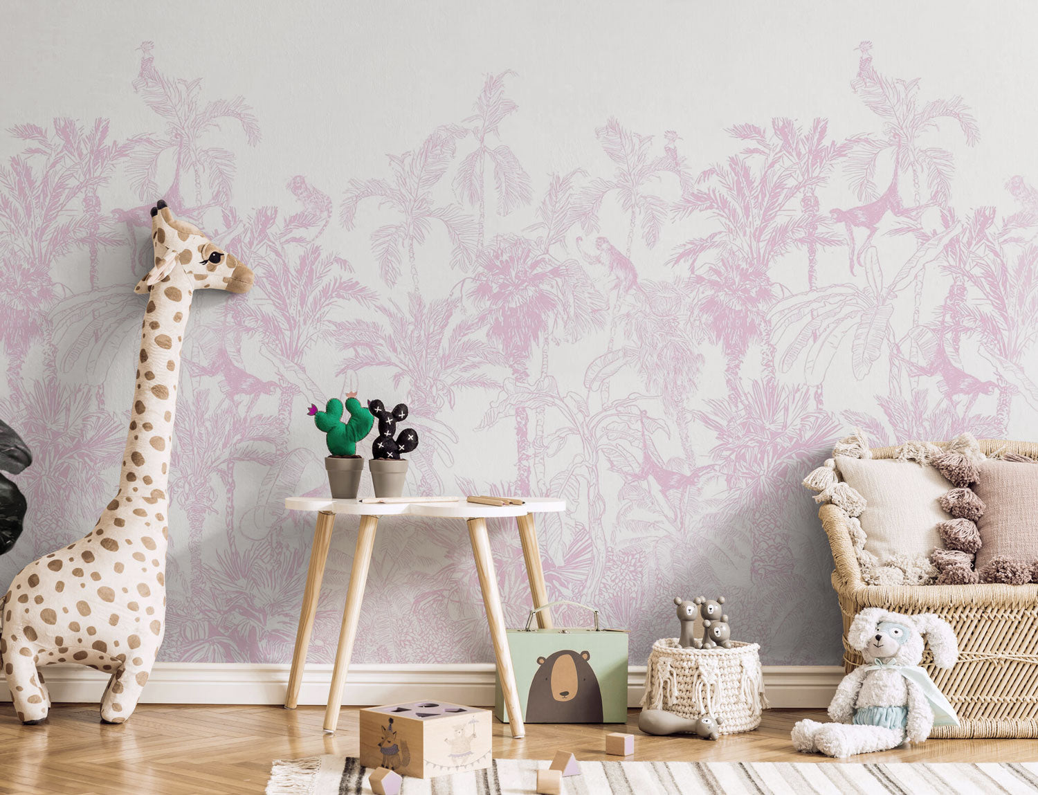 jungle toile - wall murals - eazywallz
