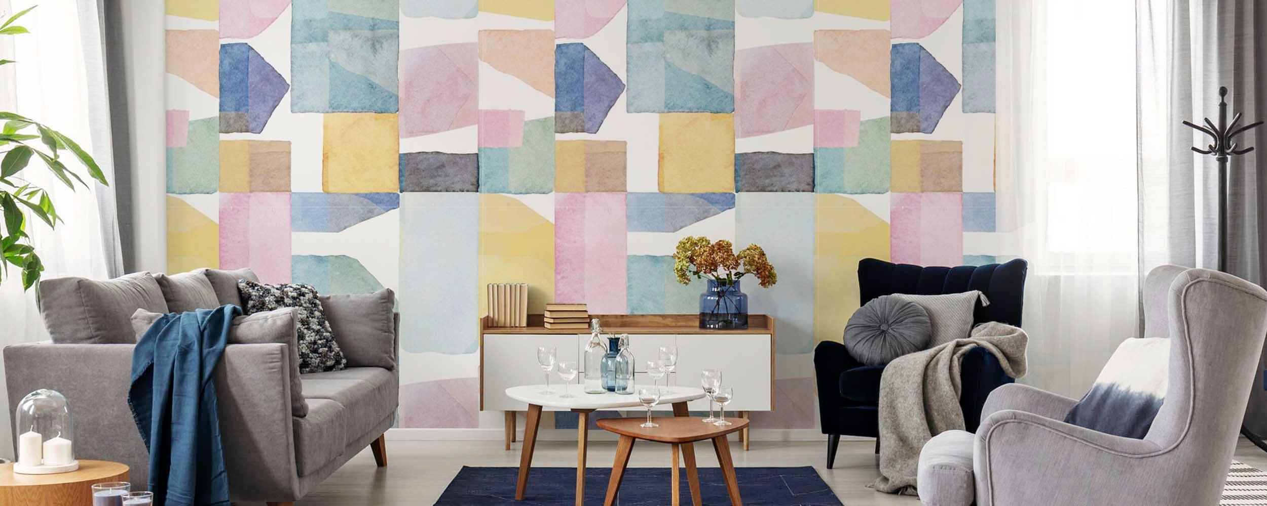 Watercolor Removable Wallpaper - Eazywallz