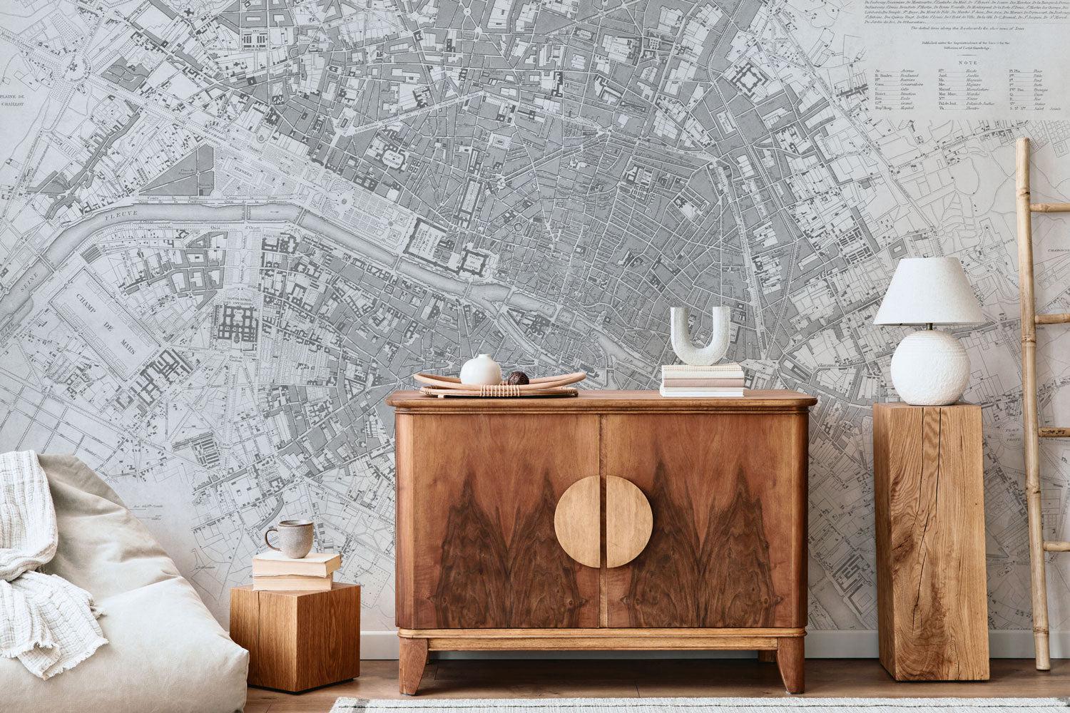 Map Wall Murals - Eazywallz