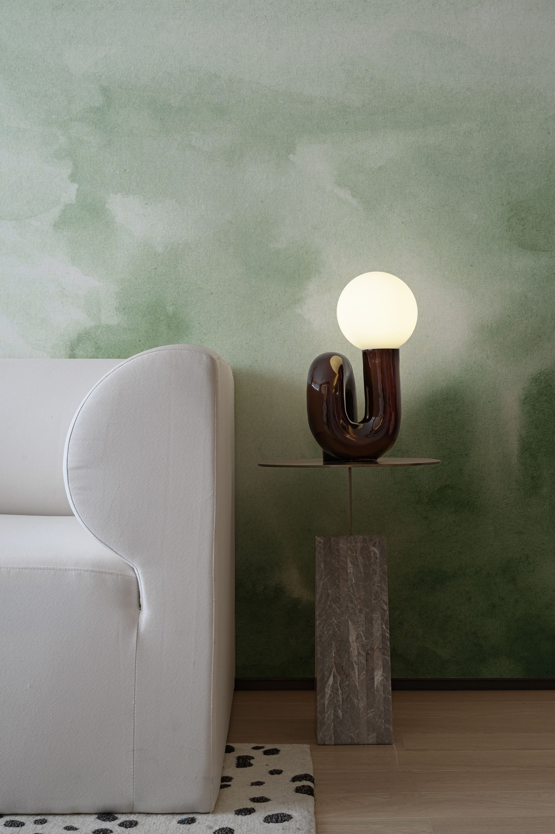 Forest Watercolour Ombre Wall Mural