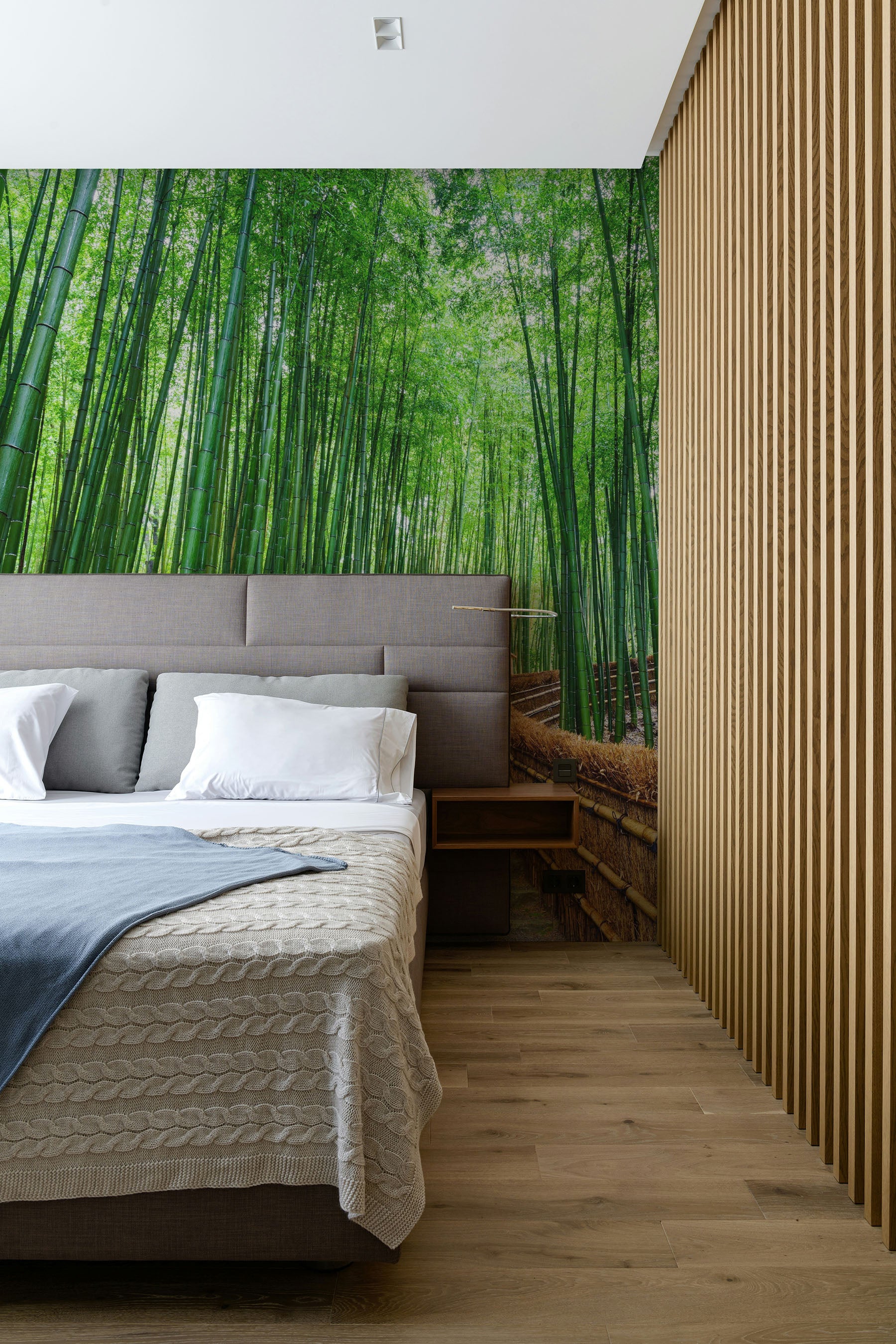 Bamboo grove Wall Mural