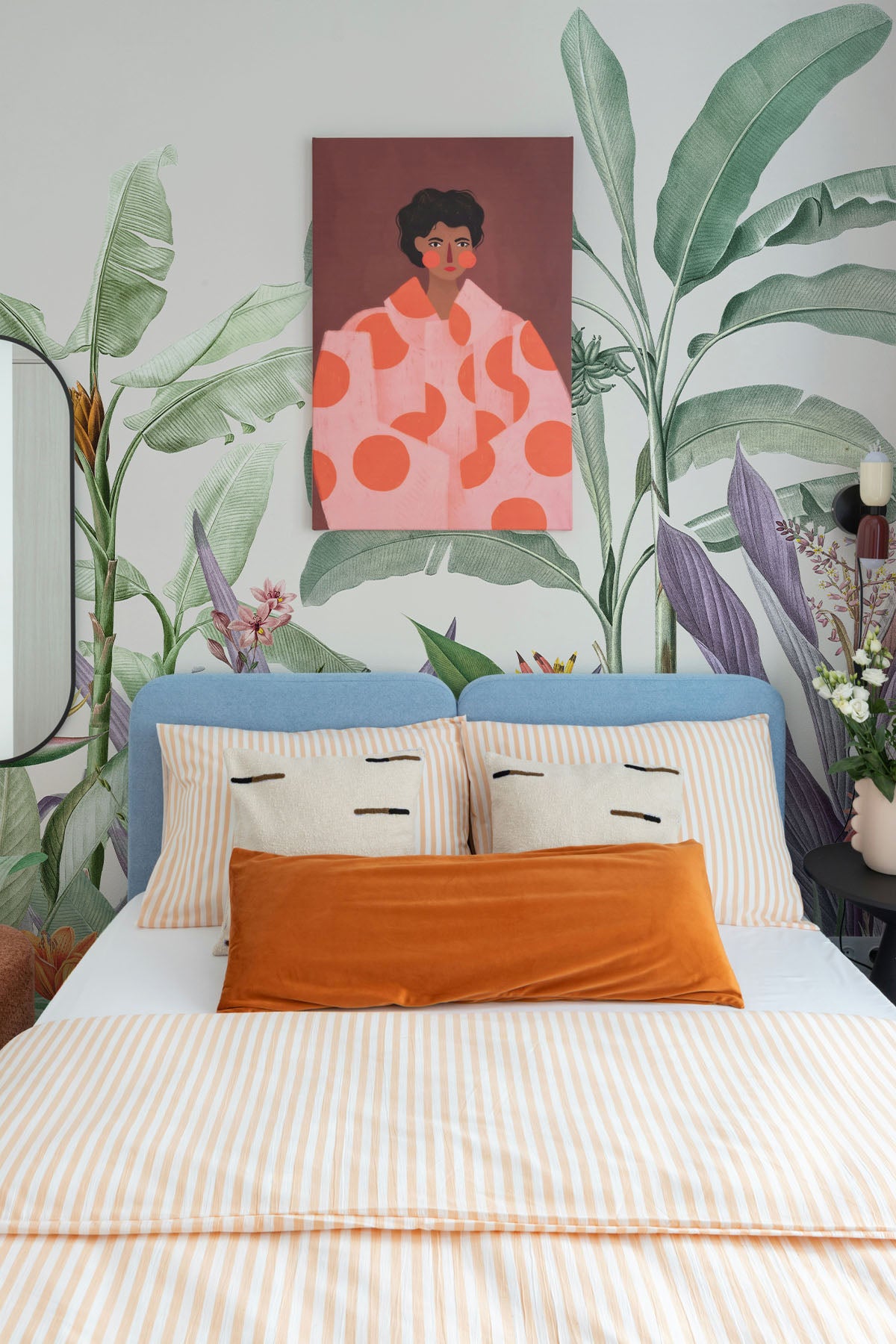 Redoute Mixed Tropical Leaves