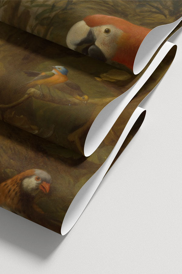 Bogdani Birds Painting Wall Mural