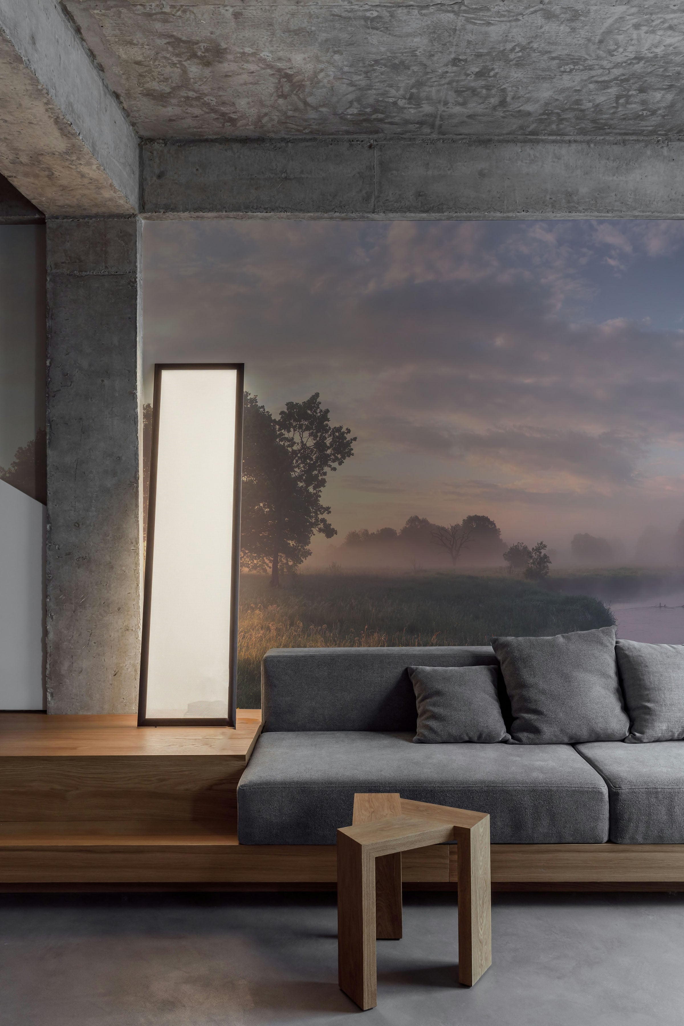 Early Morning Fog Wall Mural