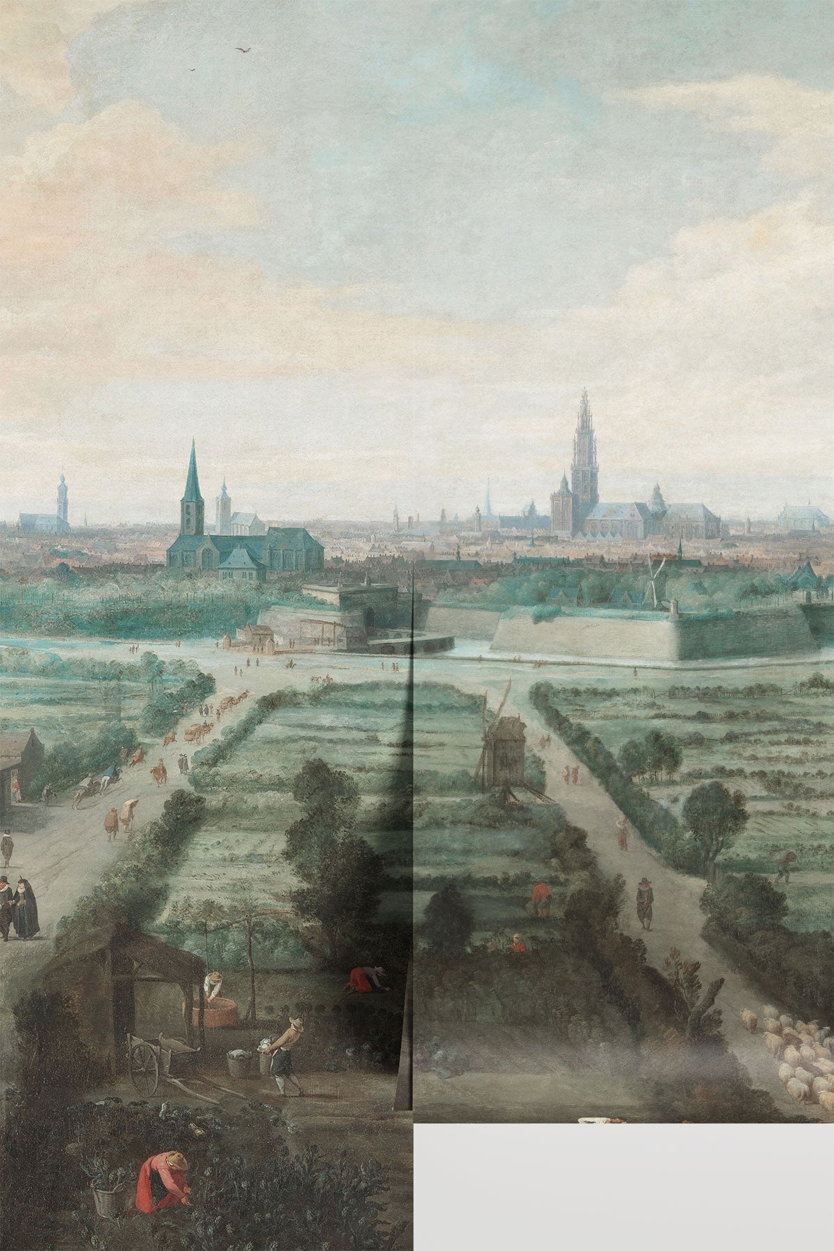 Historical Panoramic Antwerp