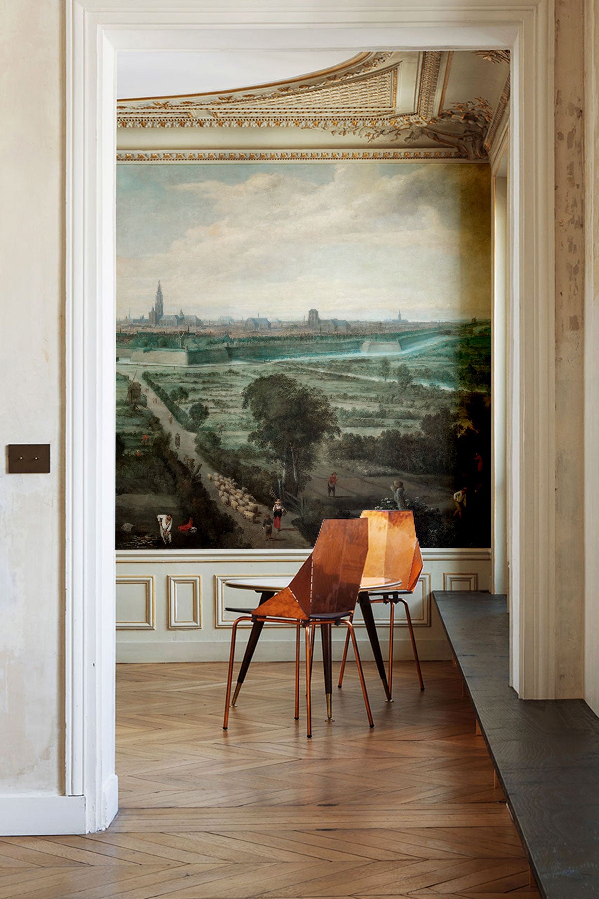 Historical Panoramic Antwerp