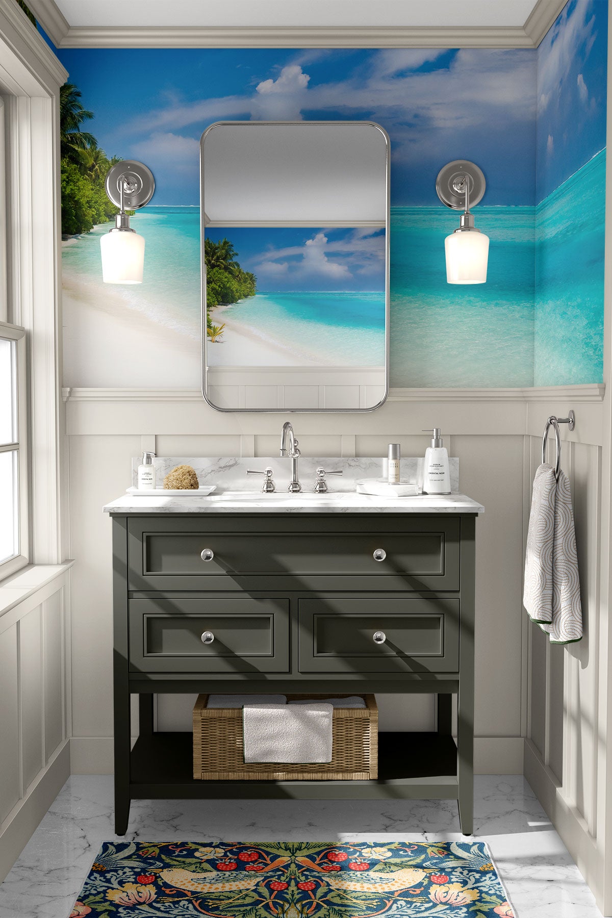 Beautiful tropical beach Wall Mural