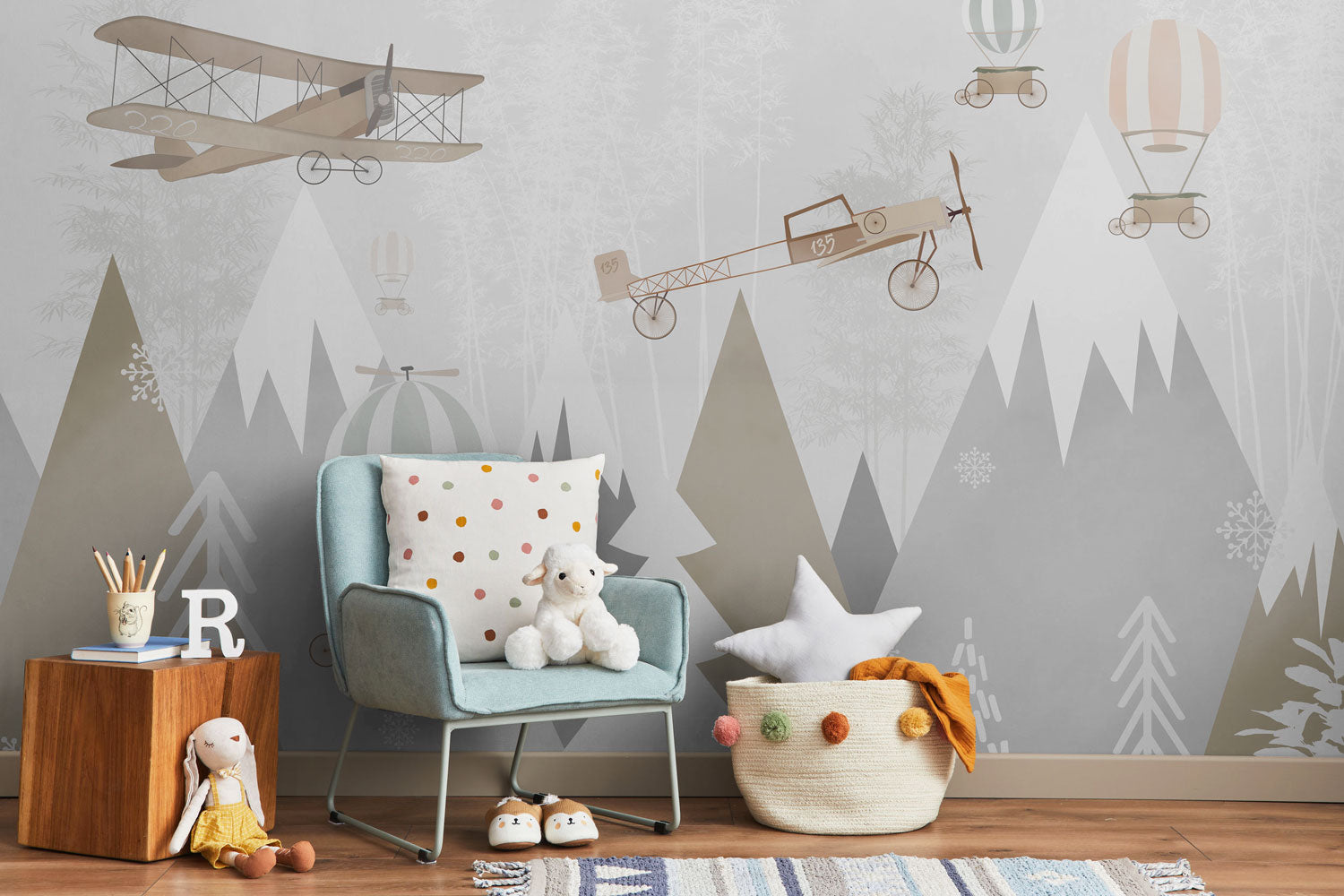 Flight of Imagination Wall Mural