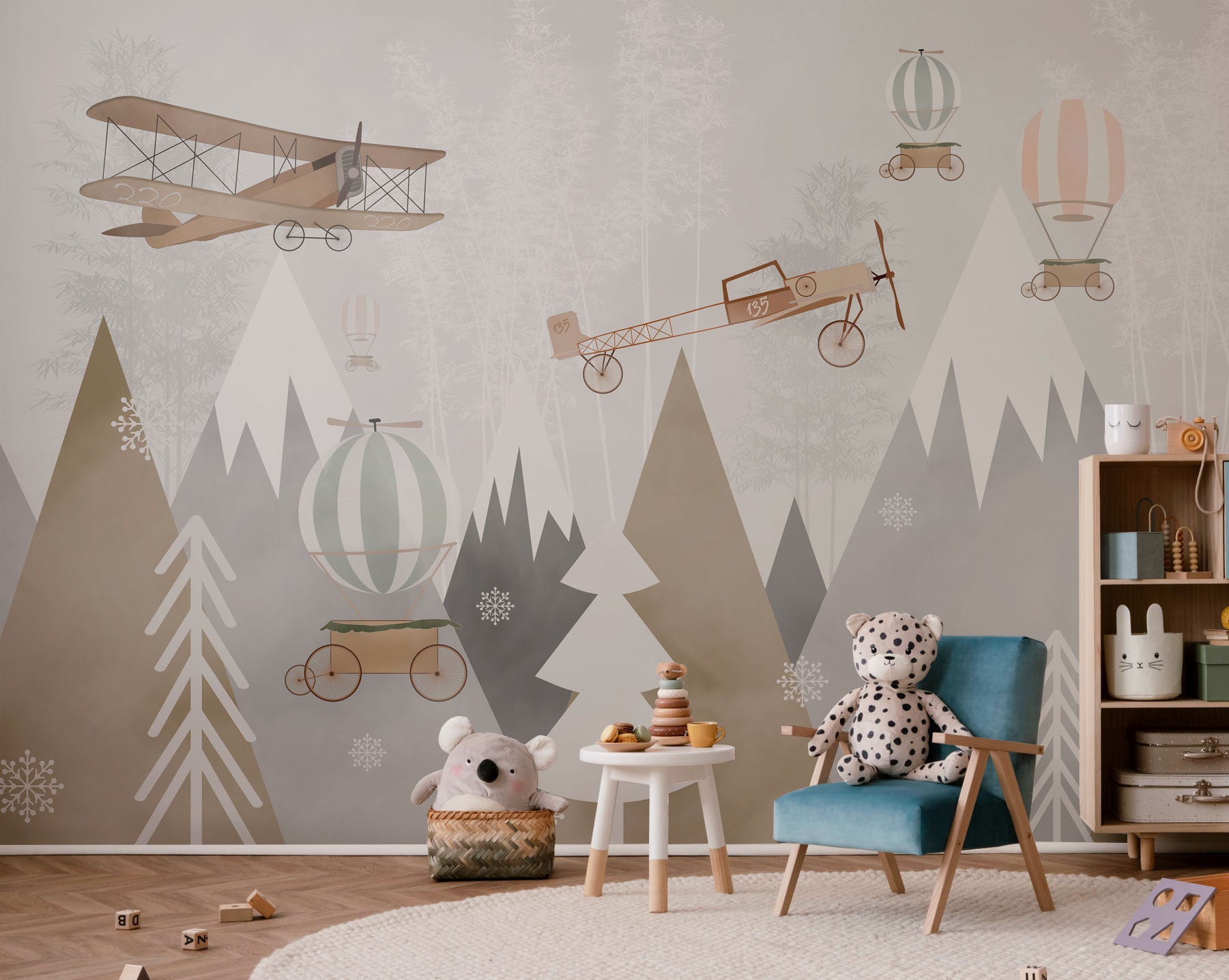Flight of Imagination Wall Mural