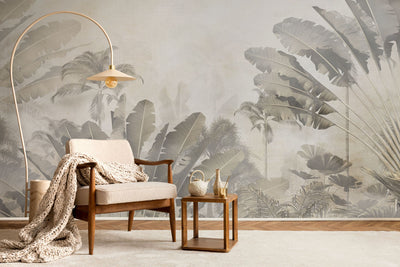Tropical Oasis Palms Wall Mural