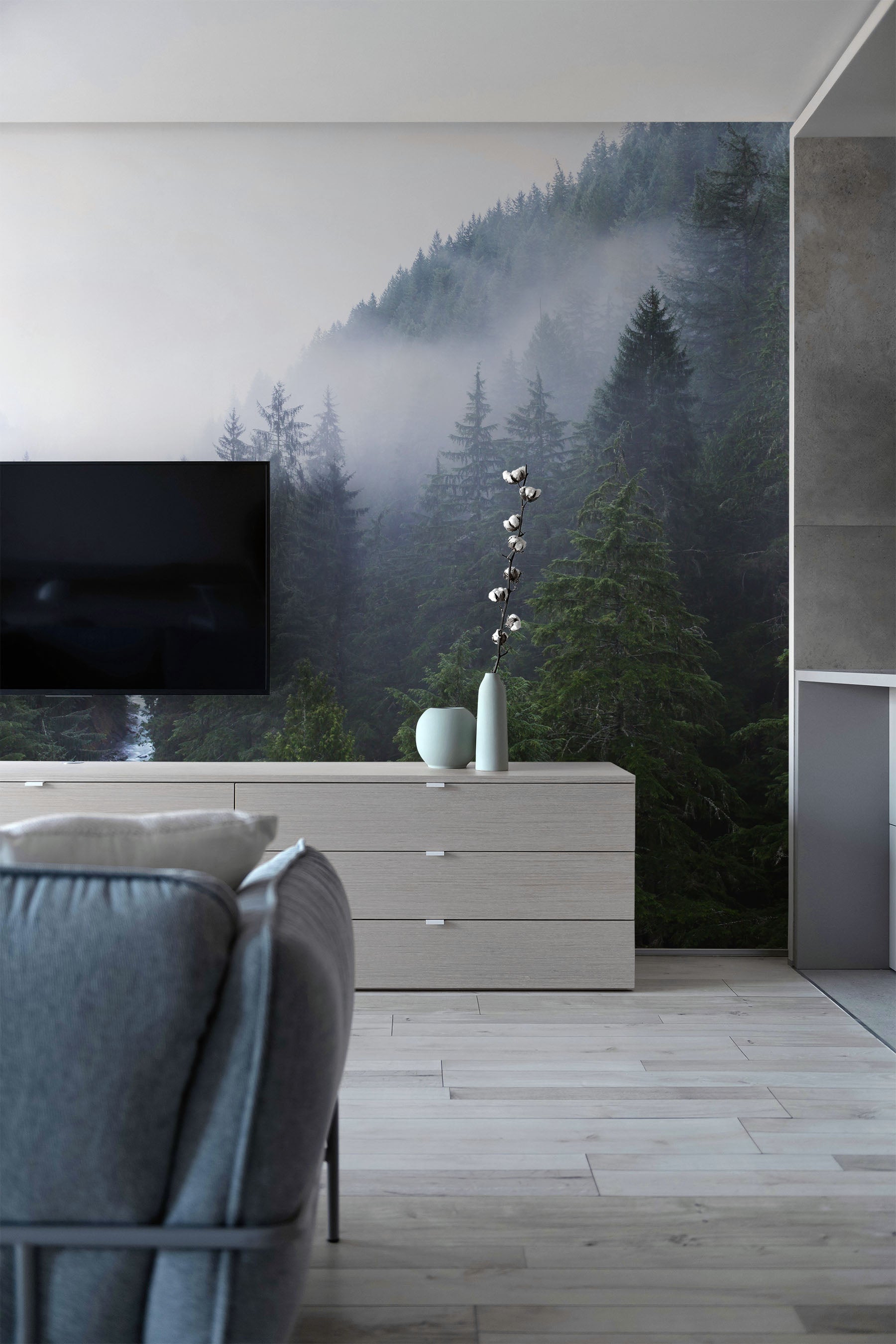 Misty Evergreen