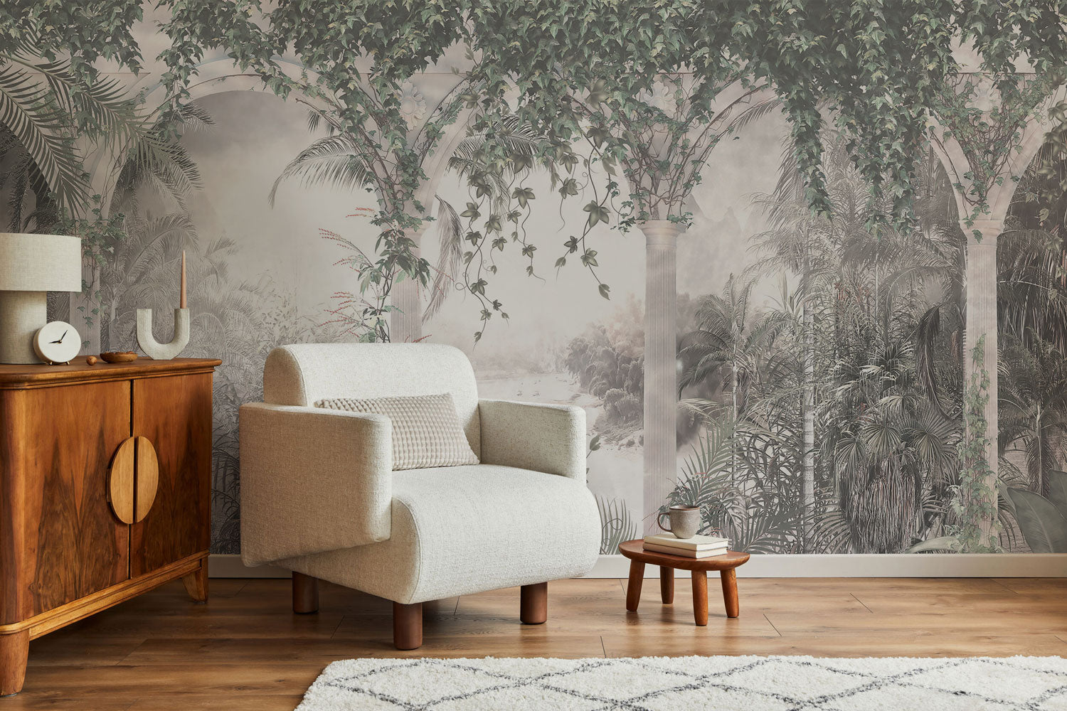 Tropical Garden Wall Mural