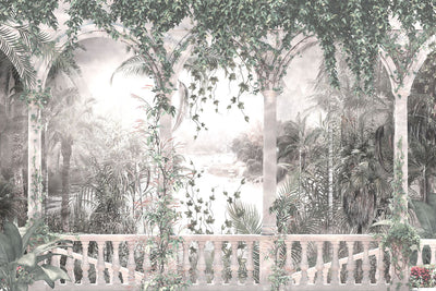 Tropical Garden Wall Mural