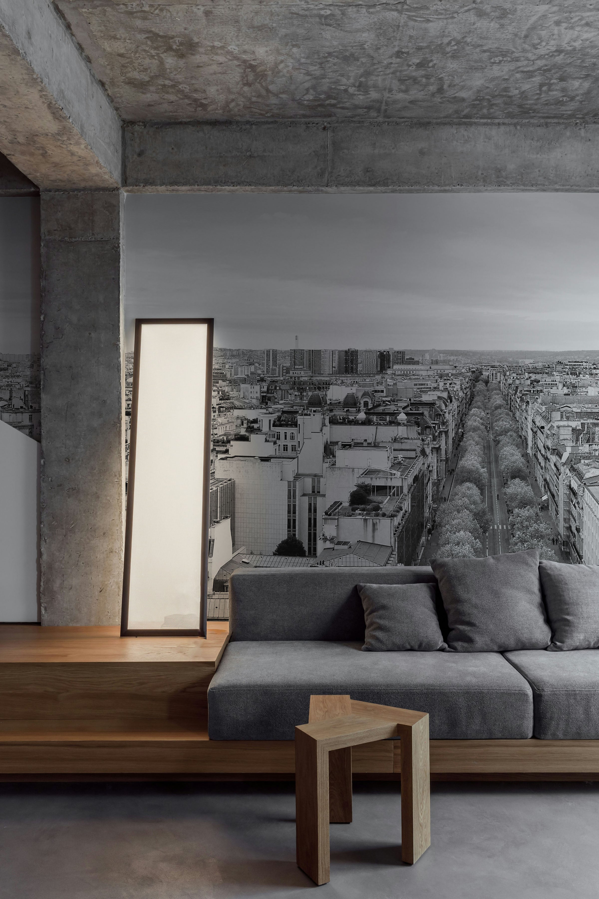 Panoramic View of Paris Wall Mural