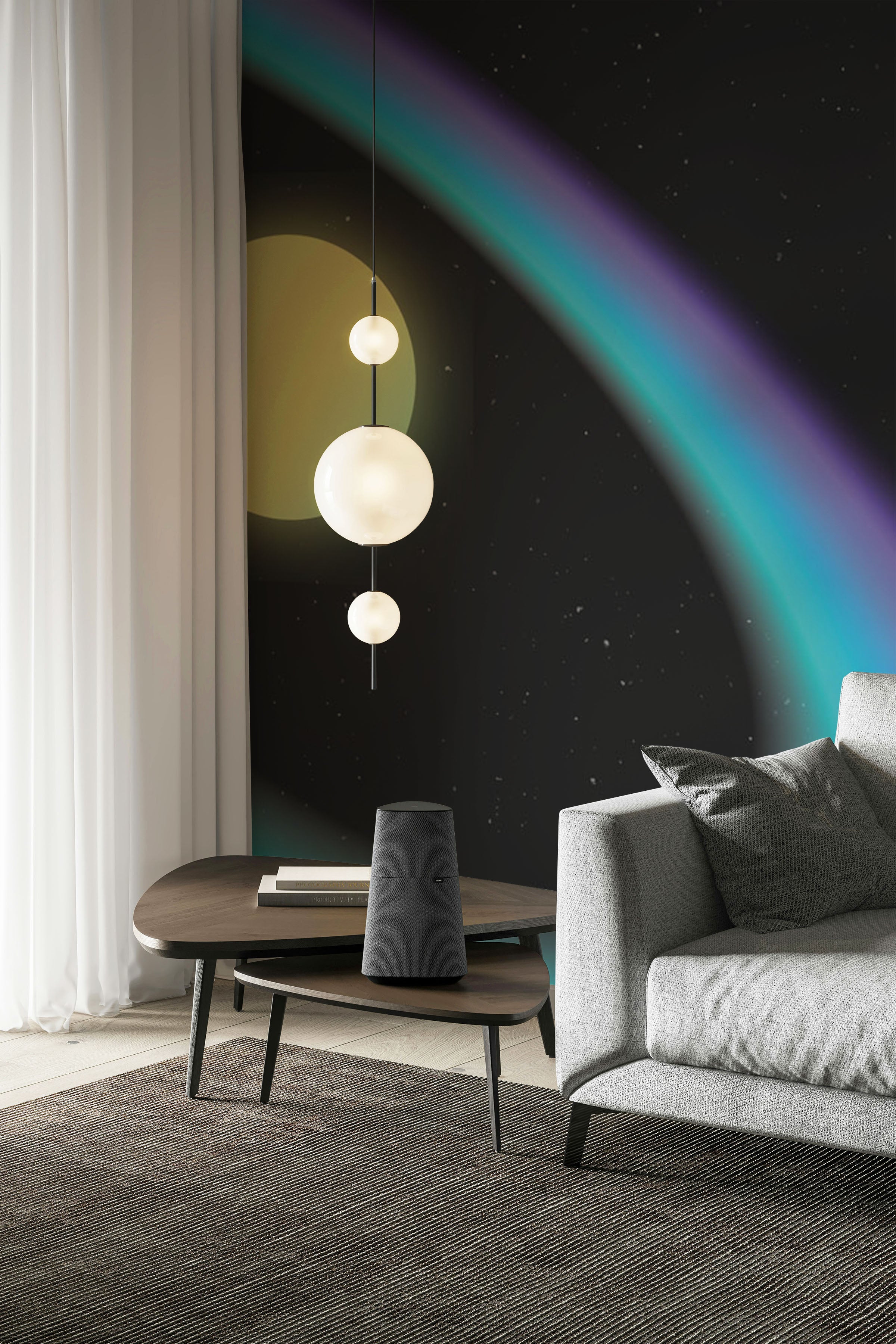 Panoramic Neon Galaxy 2
