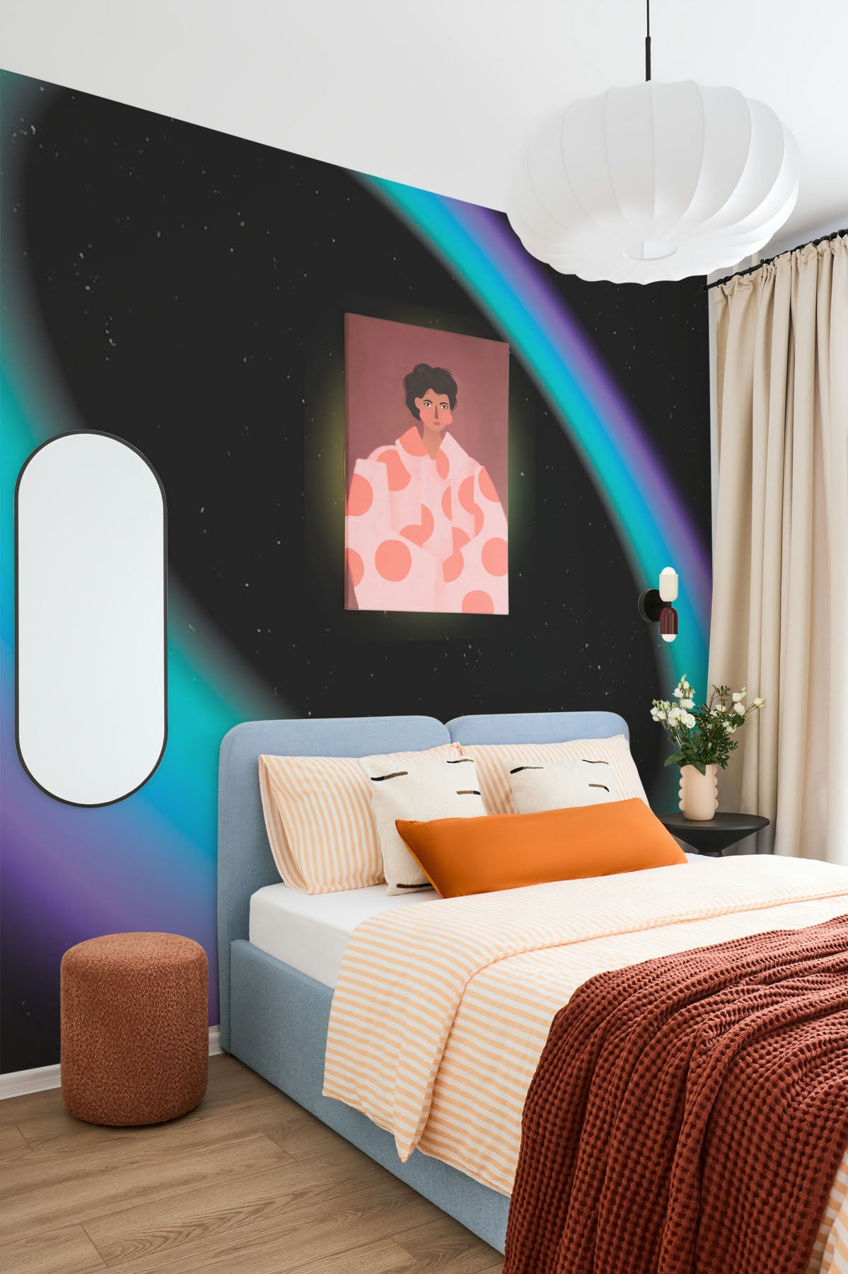 Panoramic Neon Galaxy 2