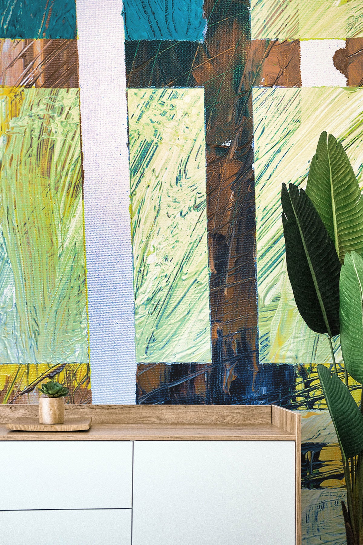 Abstract Harmony Wall Mural