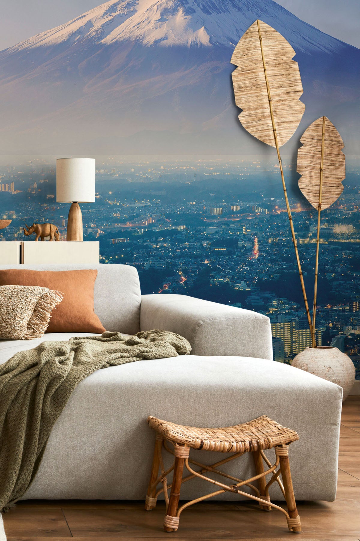 Mount Fuji Wall Mural - Mount Fuji Wallpaper mural - Eazywallz