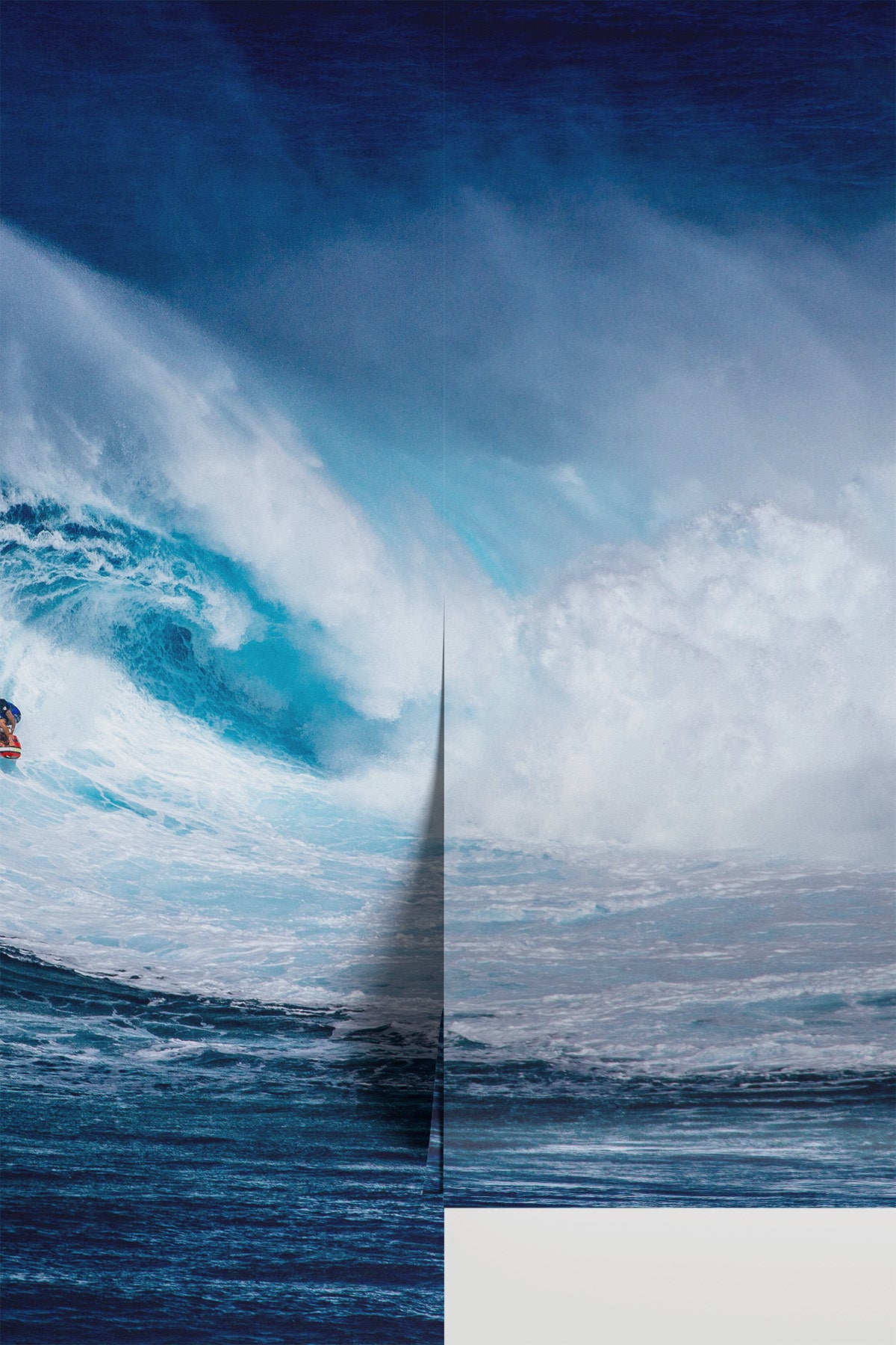 High Wave Surf Wall Mural