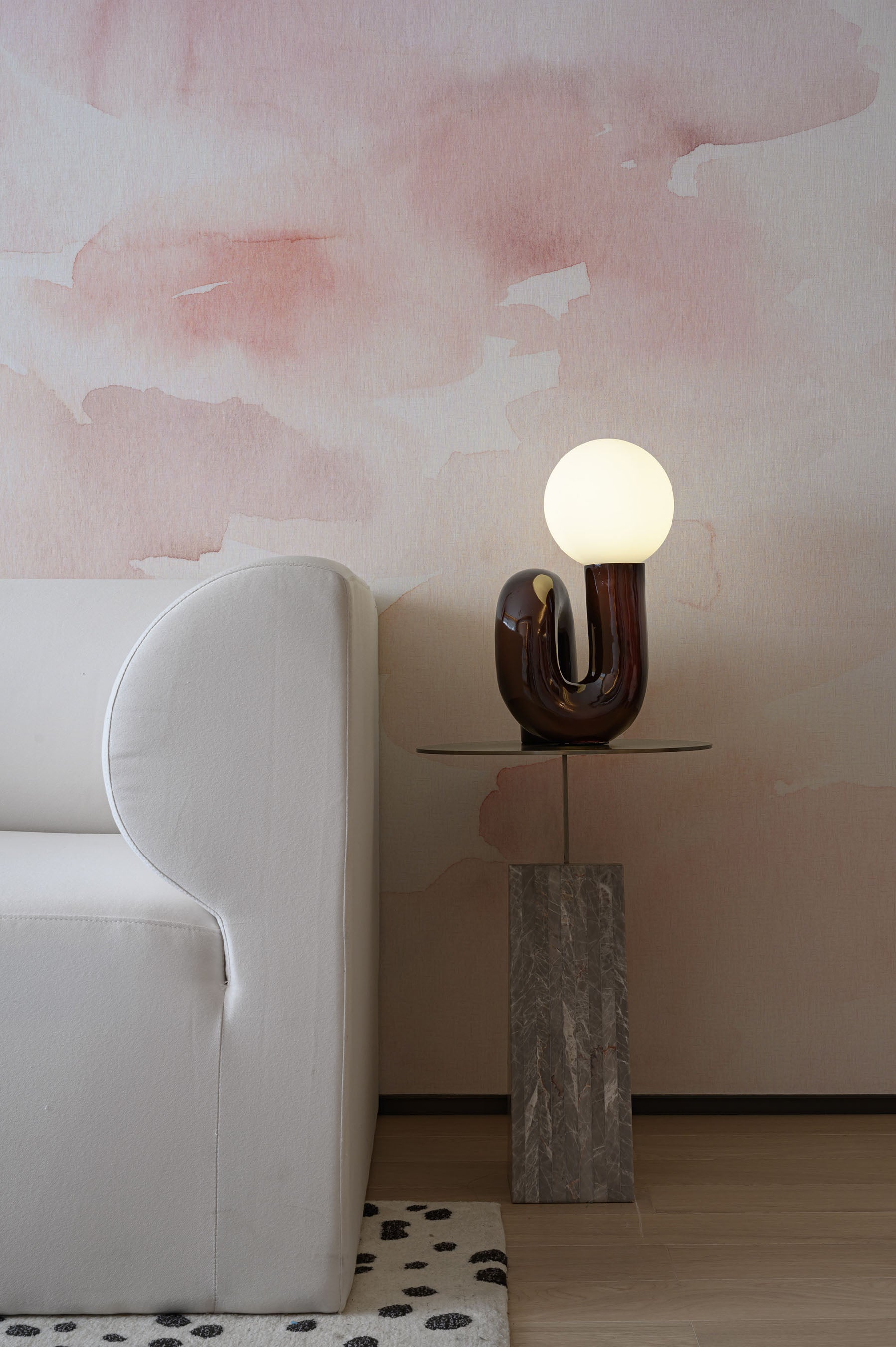 Abstract Watercolor Wall Mural