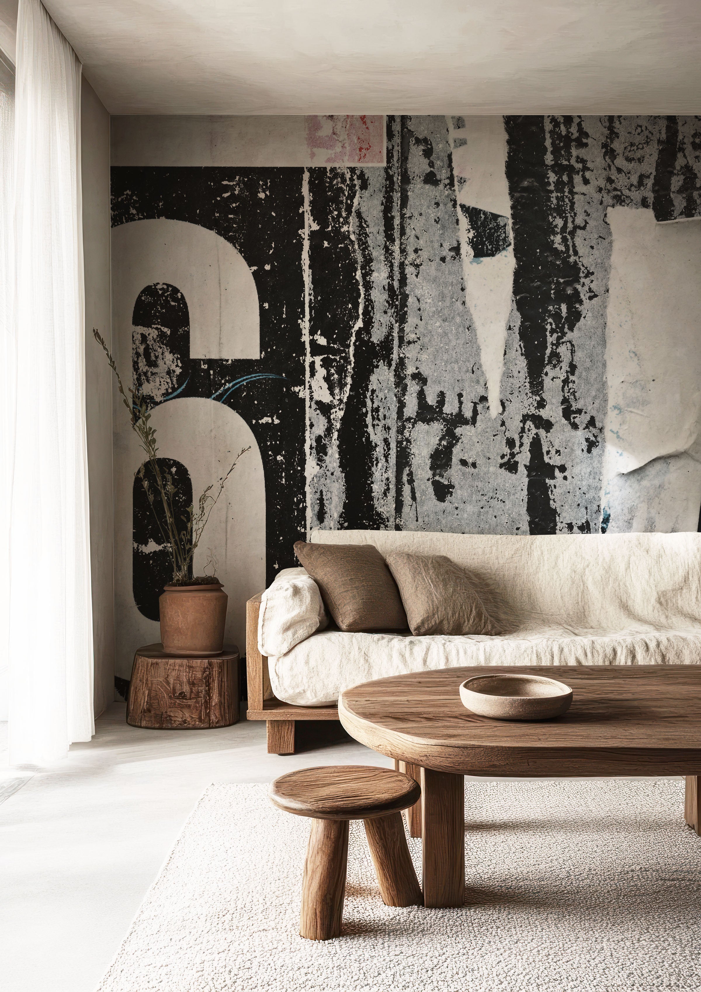 Urban Six Wall Mural
