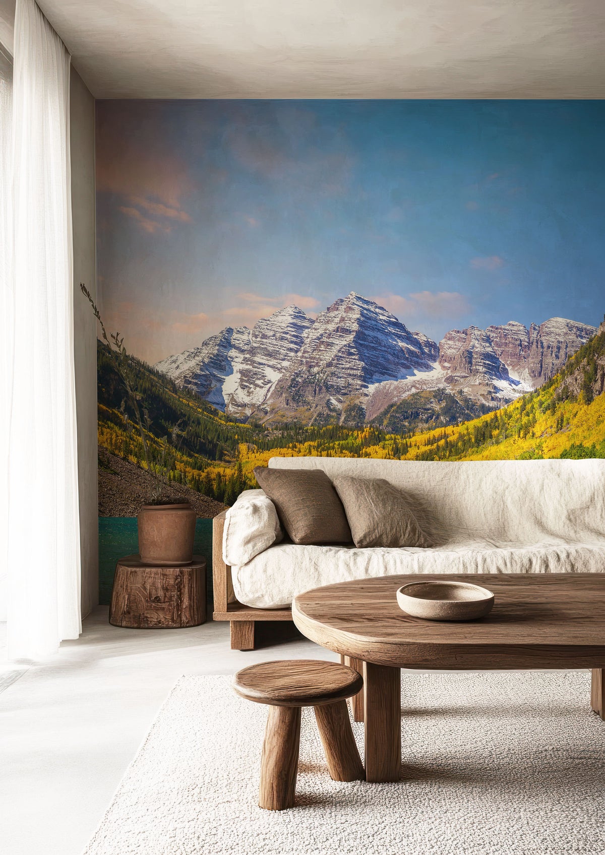 Maroon Bells and Maroon Lake