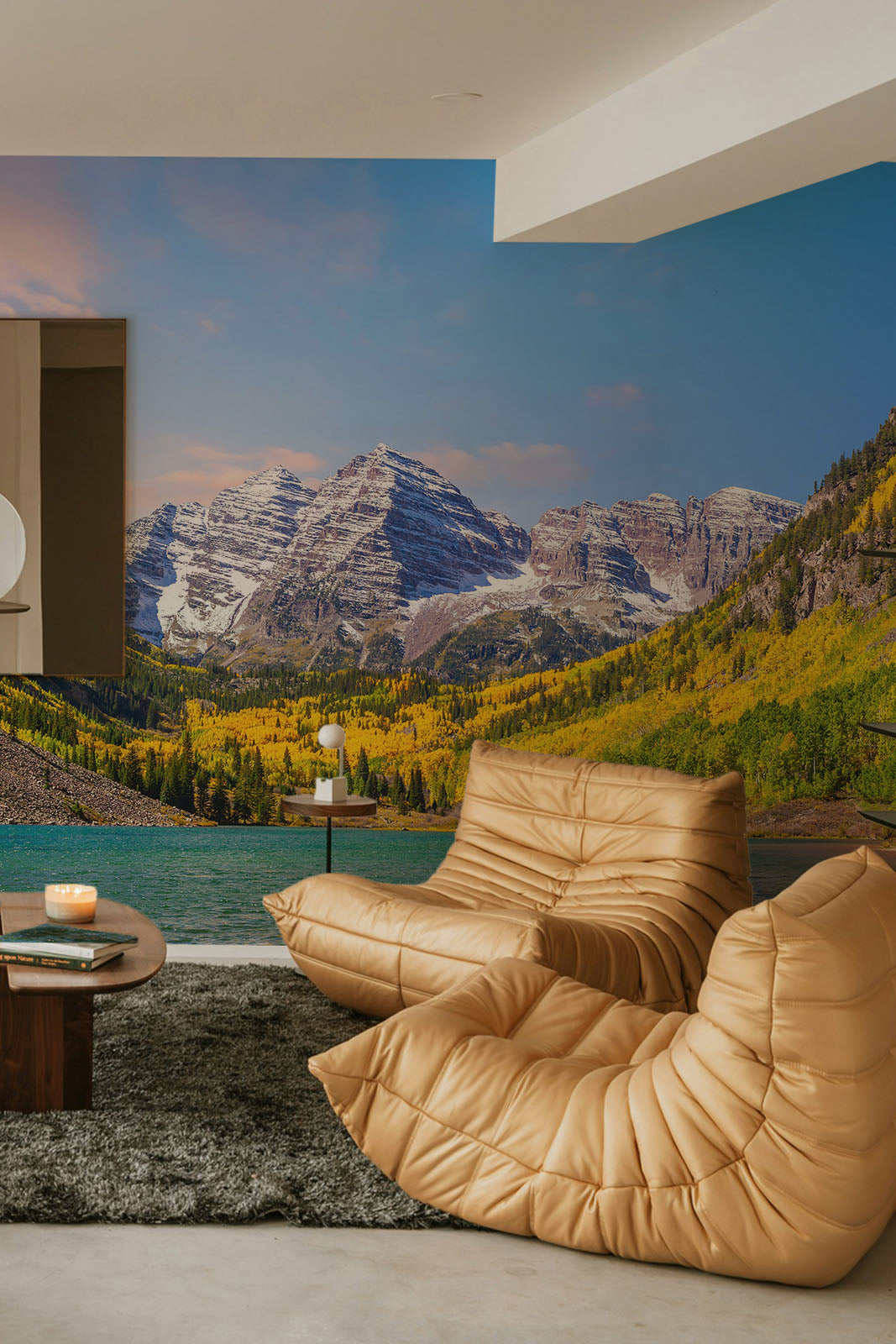 Maroon Bells and Maroon Lake
