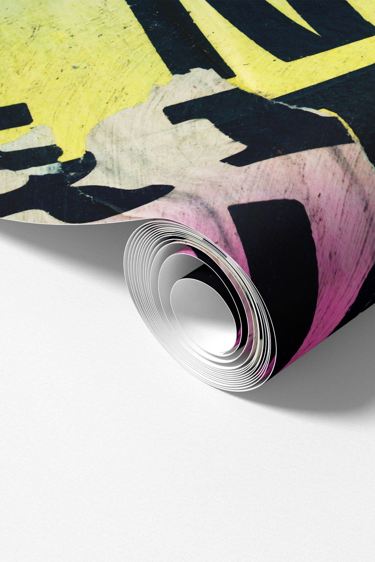 Urban Collage wall mural, printed roll