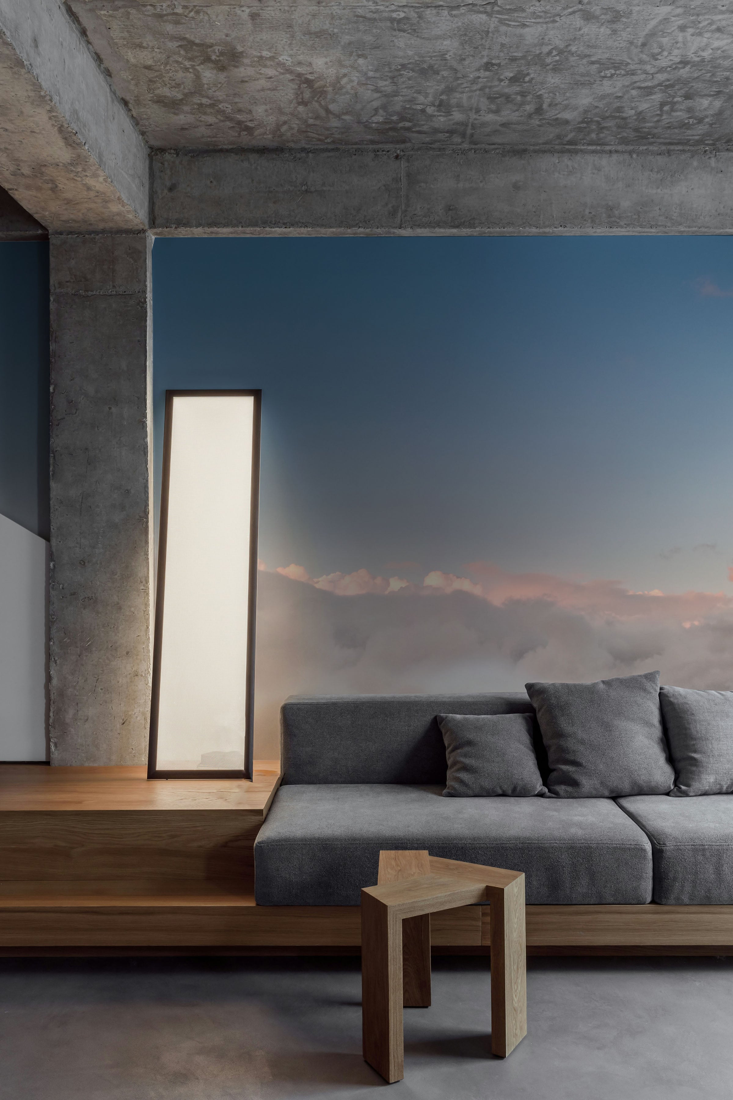 Evening Above The Clouds Wall Mural