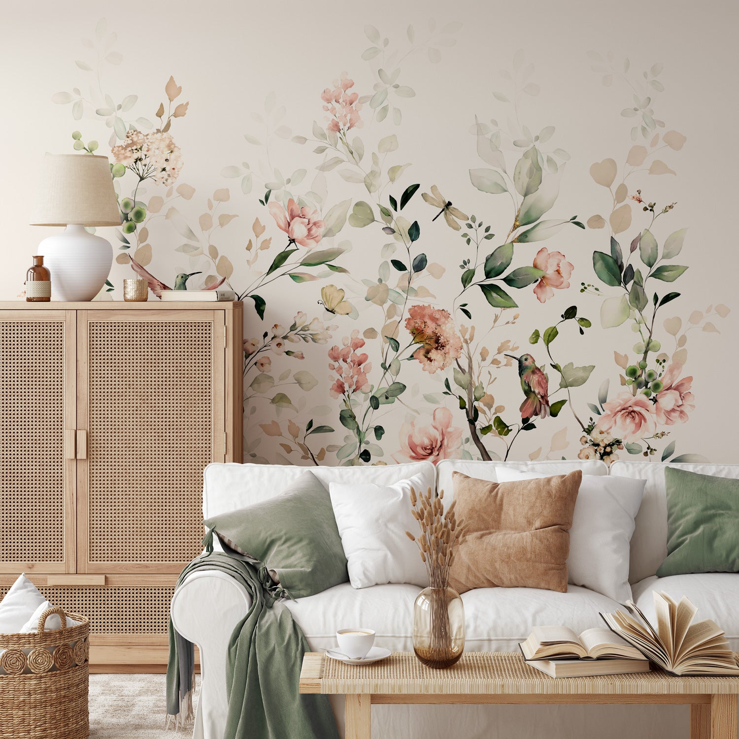 Garden Chinoiserie Wall Mural