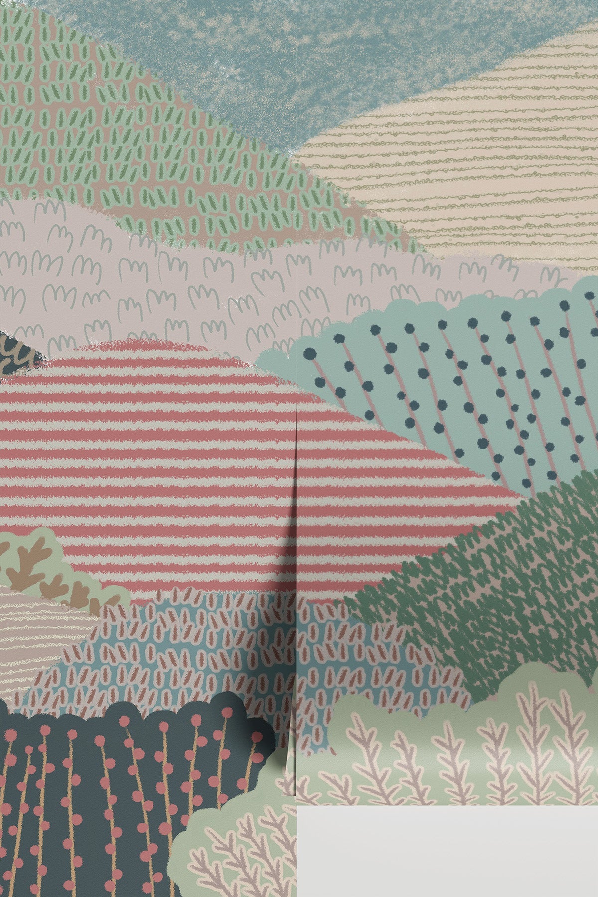 Abstract Mountain Textures