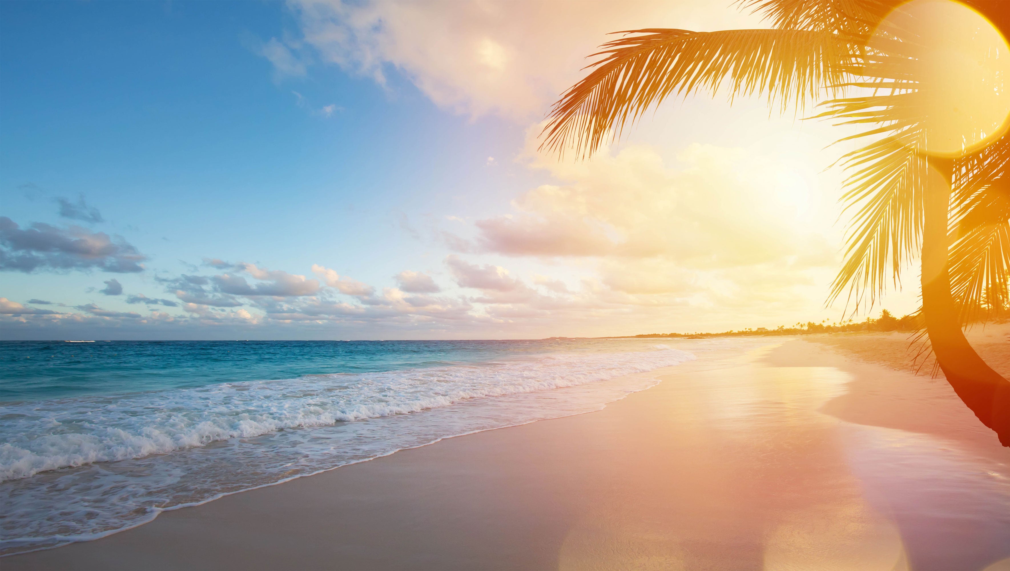 Panoramic Sunrise in Bali Wall Mural