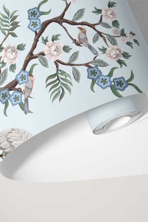 Birds and Flowers Chinoiserie
