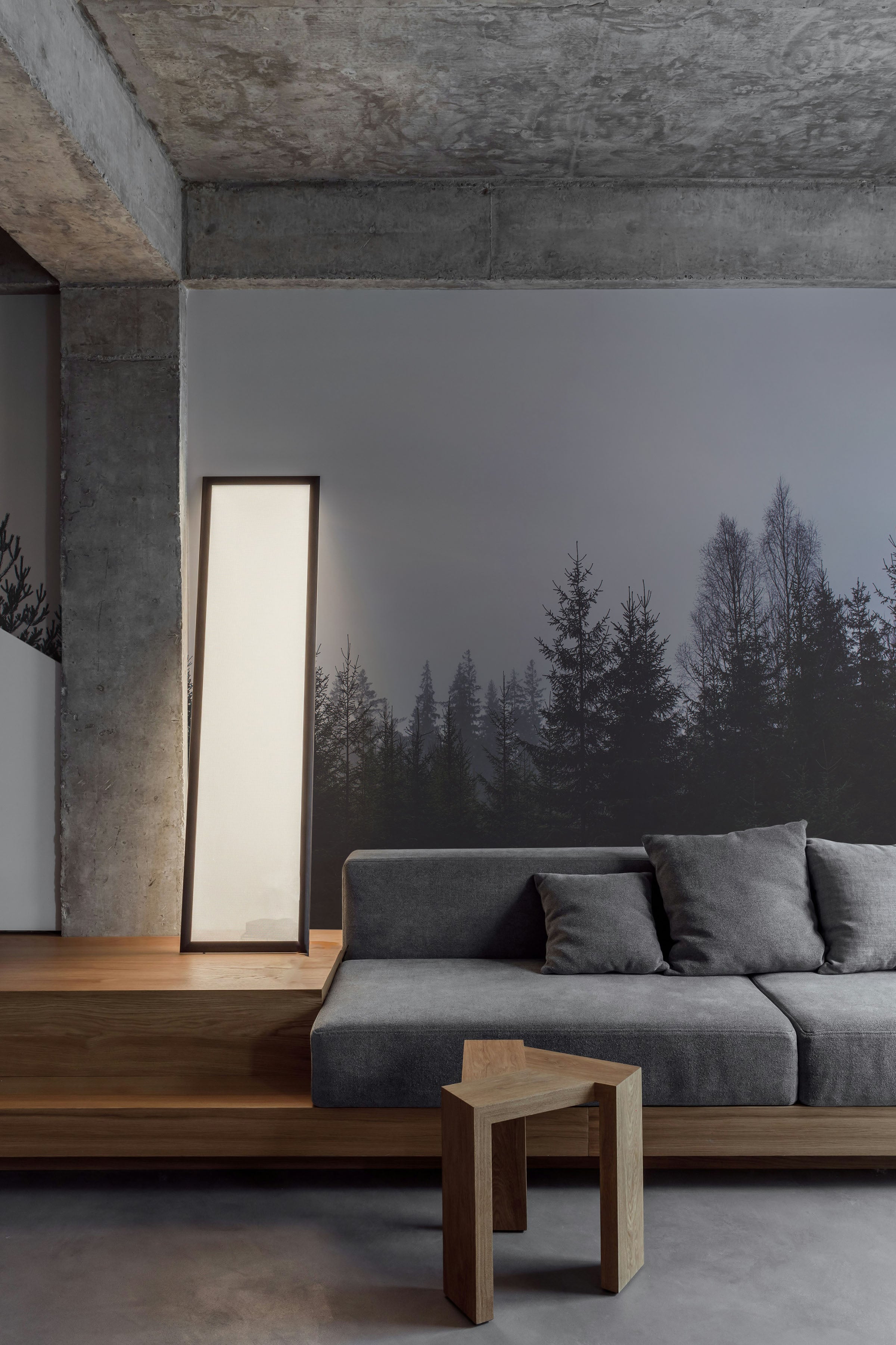 Forest Tree Line Wall Mural