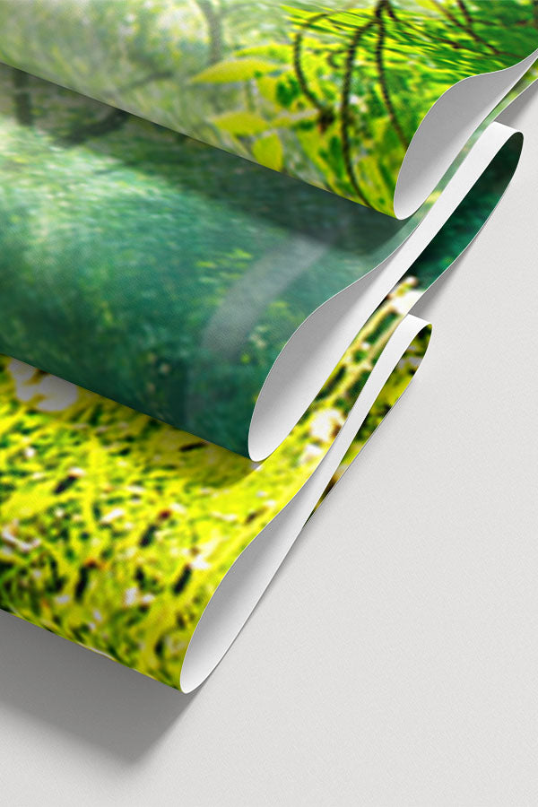 Green Spring Forest Wall Mural