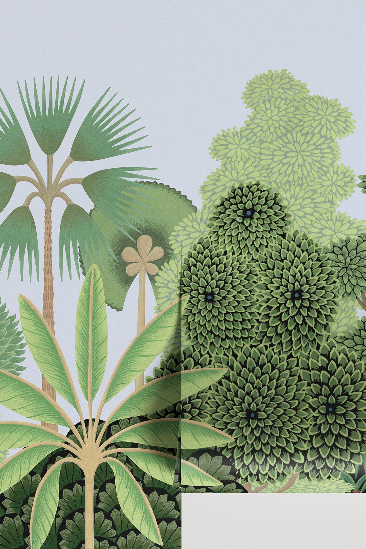 Mughal Gouache Jungle