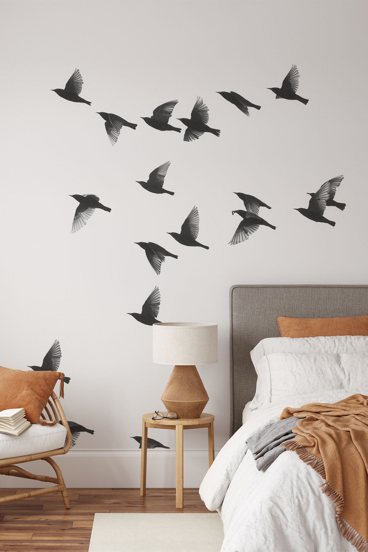 Flock of Sparrows
