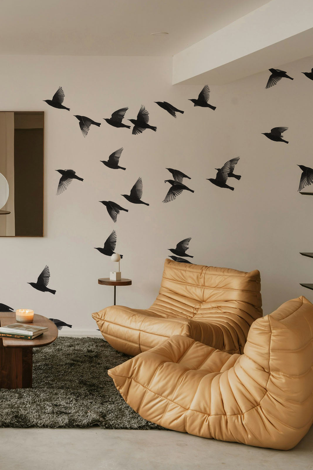 Flock of Sparrows