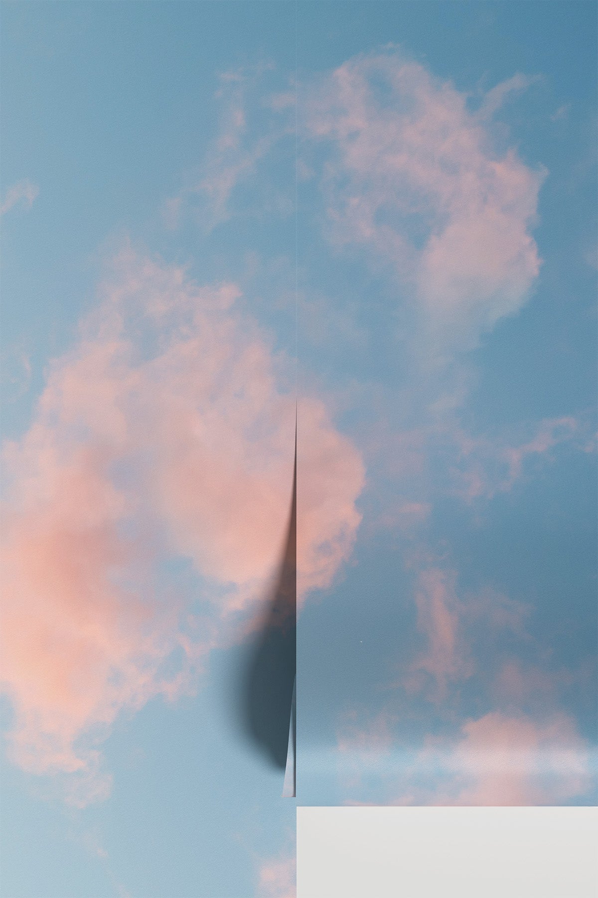Pink Clouds 2 Wall Mural