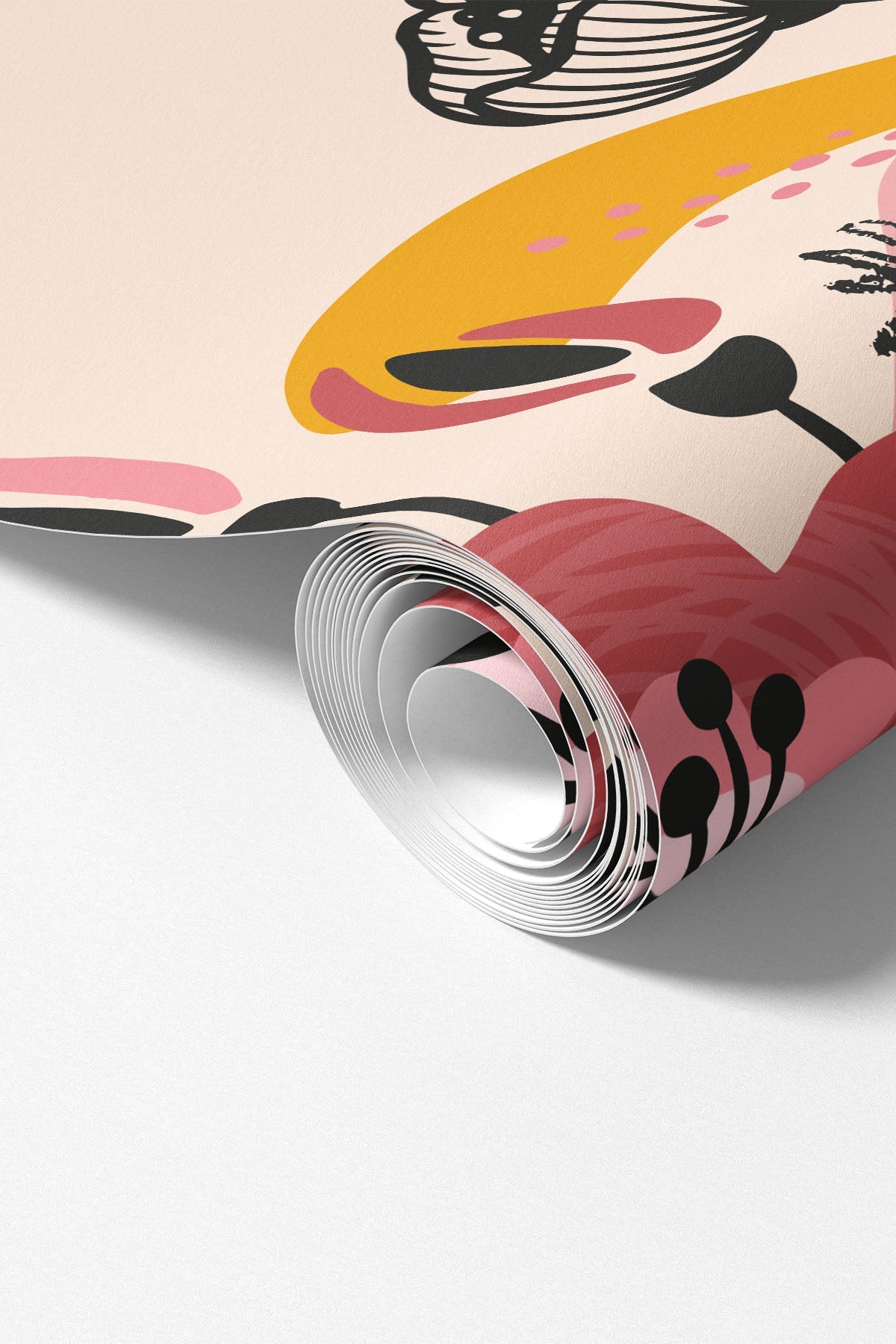 Abstract Floral Card 2