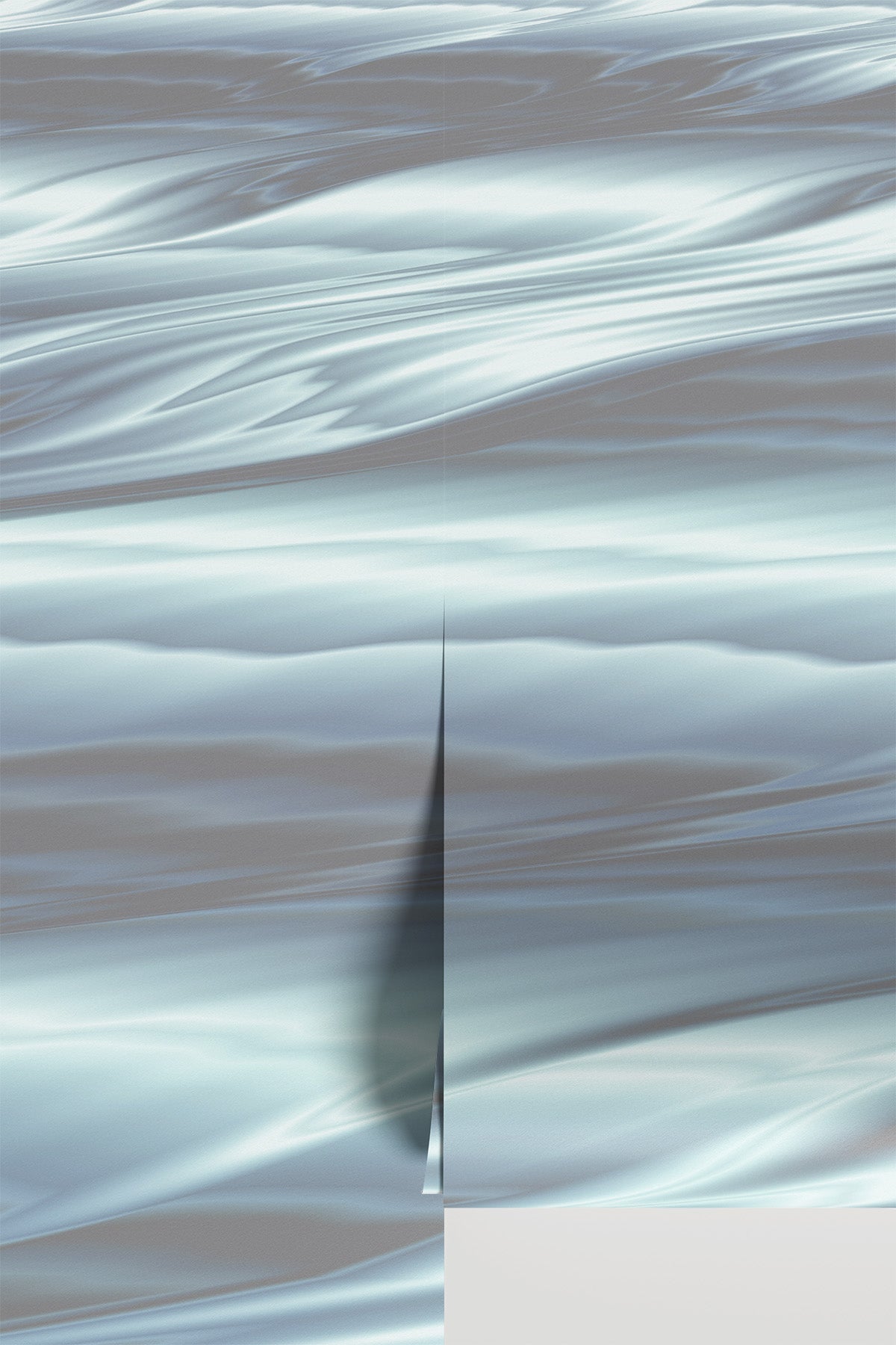 Abstract Beach Waves wall mural, plain view