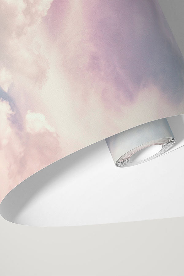 Pink Clouds Wall Mural