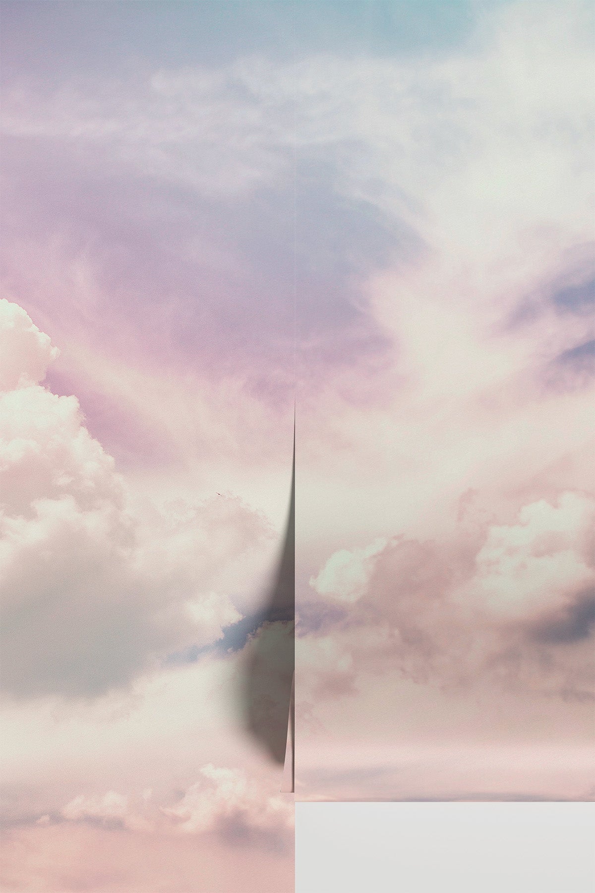 Pink Clouds Wall Mural