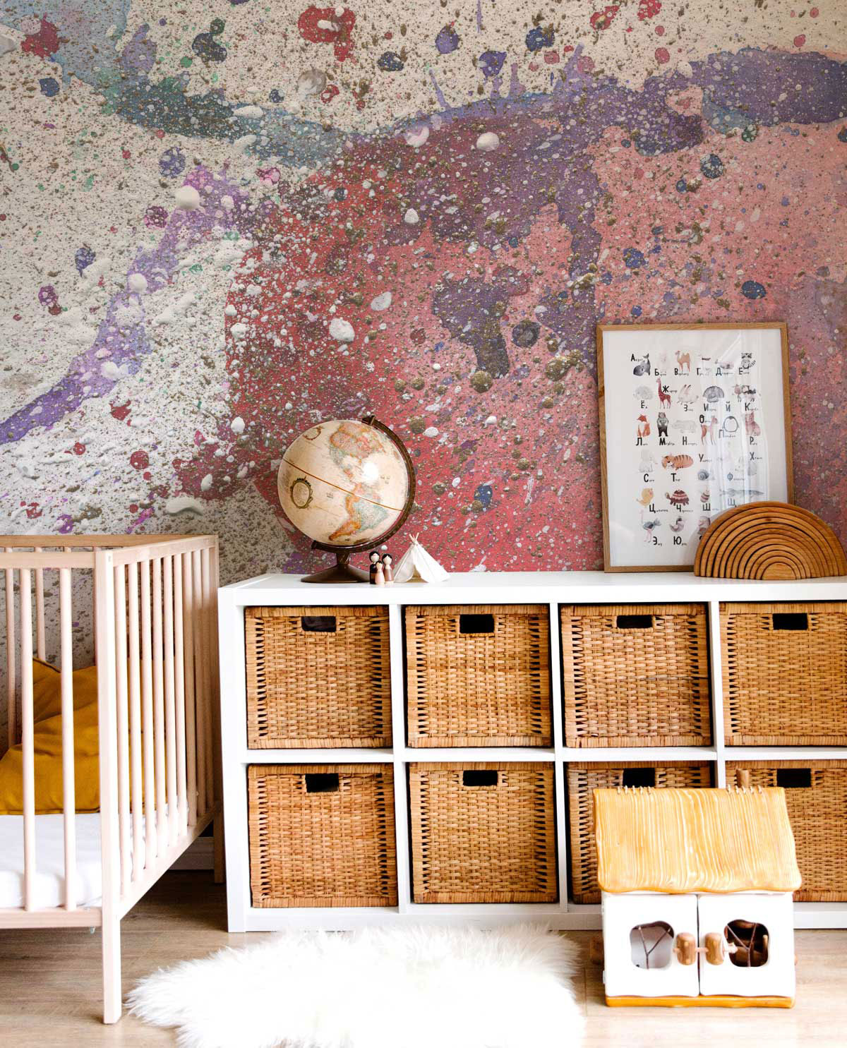 Abstract Paint Splat 5 Wall Mural