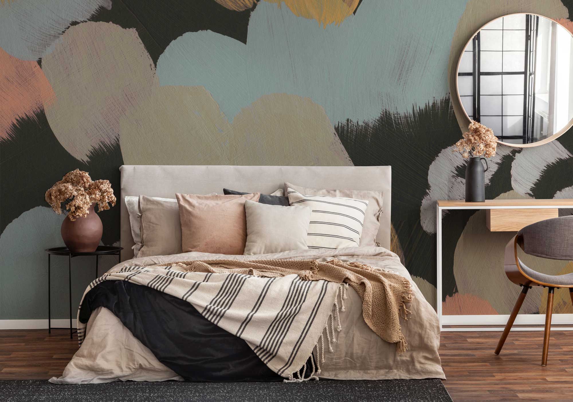 Abstract Petal Dance 2 Wall Mural