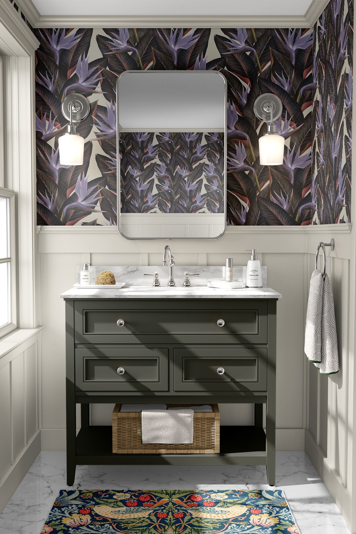 Birds of Paradise / Lavender