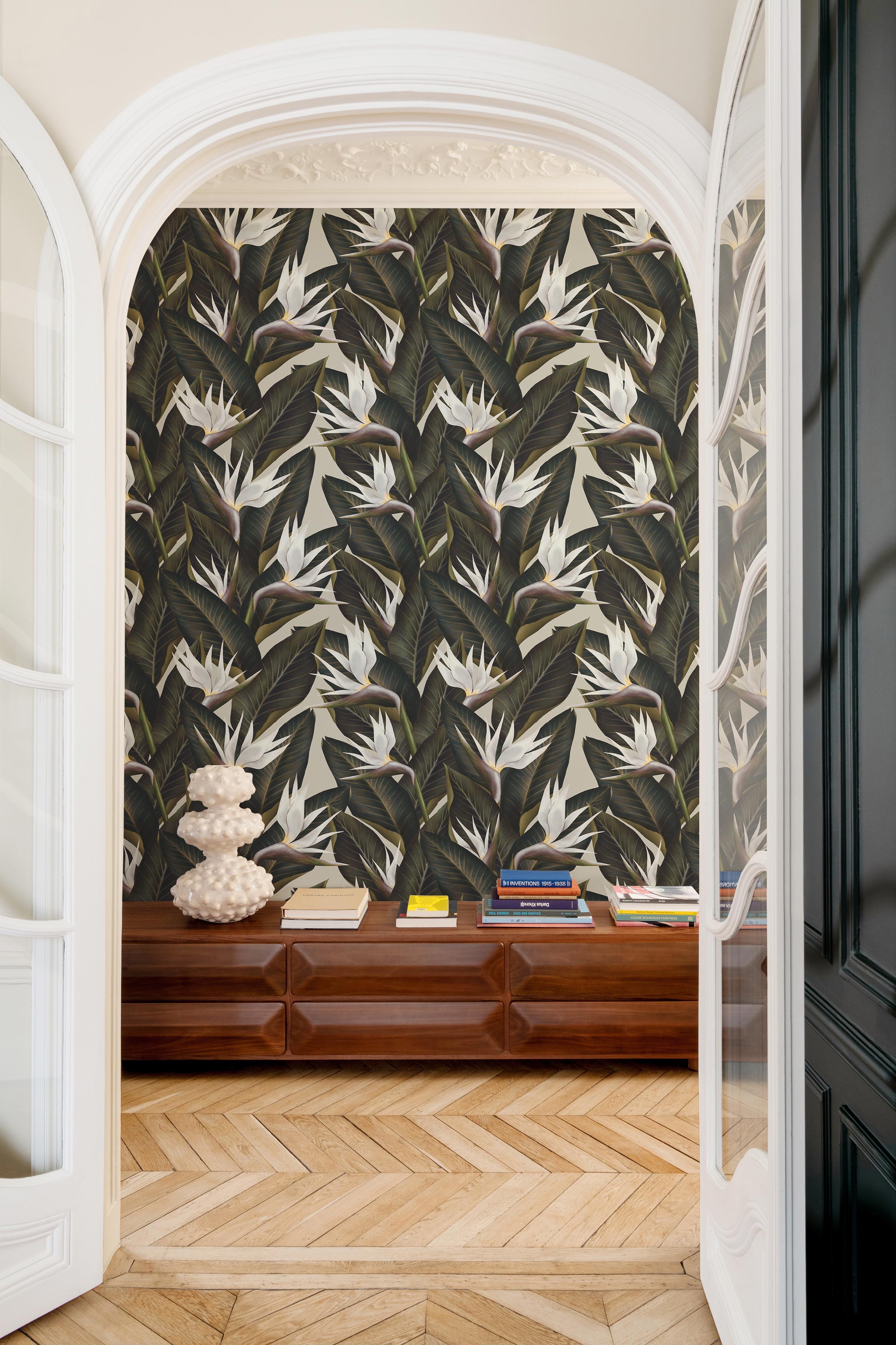 Birds of Paradise / White