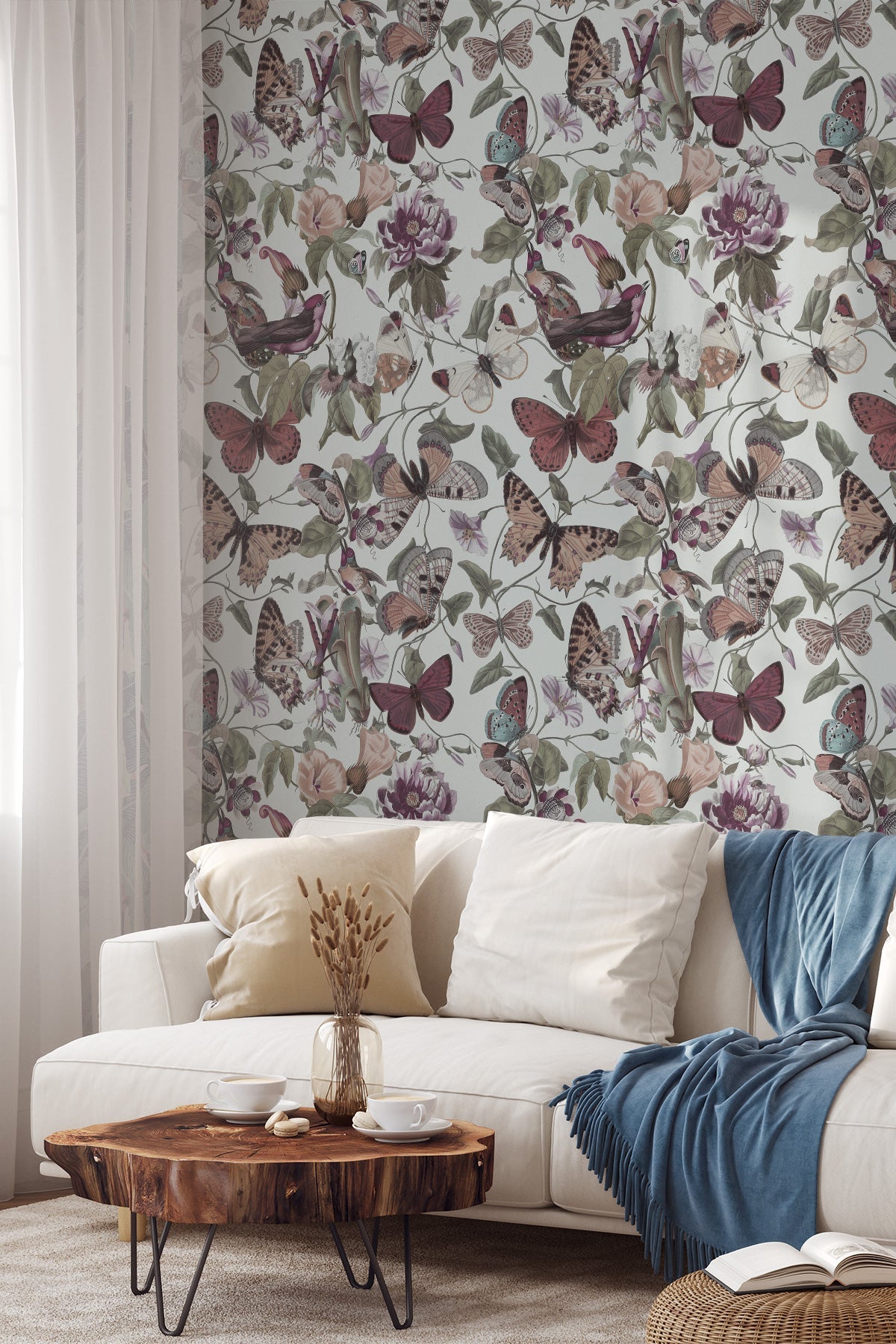 Butterfly Kingdom / Light Blue